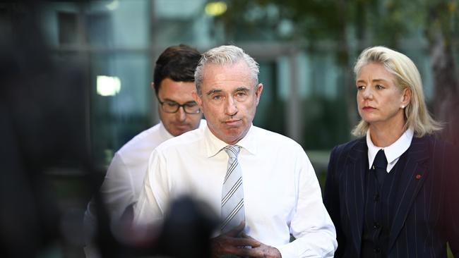 Nationals deputy leader Kevin Hogan says Mr Littleproud has ‘very, very strong support’. Picture: NewsWire / Martin Ollman