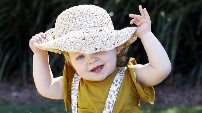 Rose was voted Cheekiest Bub by Gold Coast Bulletin readers. Picture: Tertius Pickard.