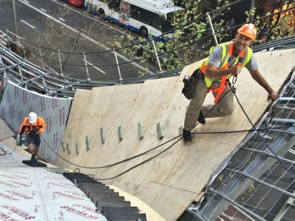 Anthony Rose, right, has been unable to work since late 2021. Picture: Supplied