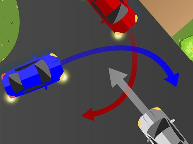 Which car has right of way? Picture: WA Transport