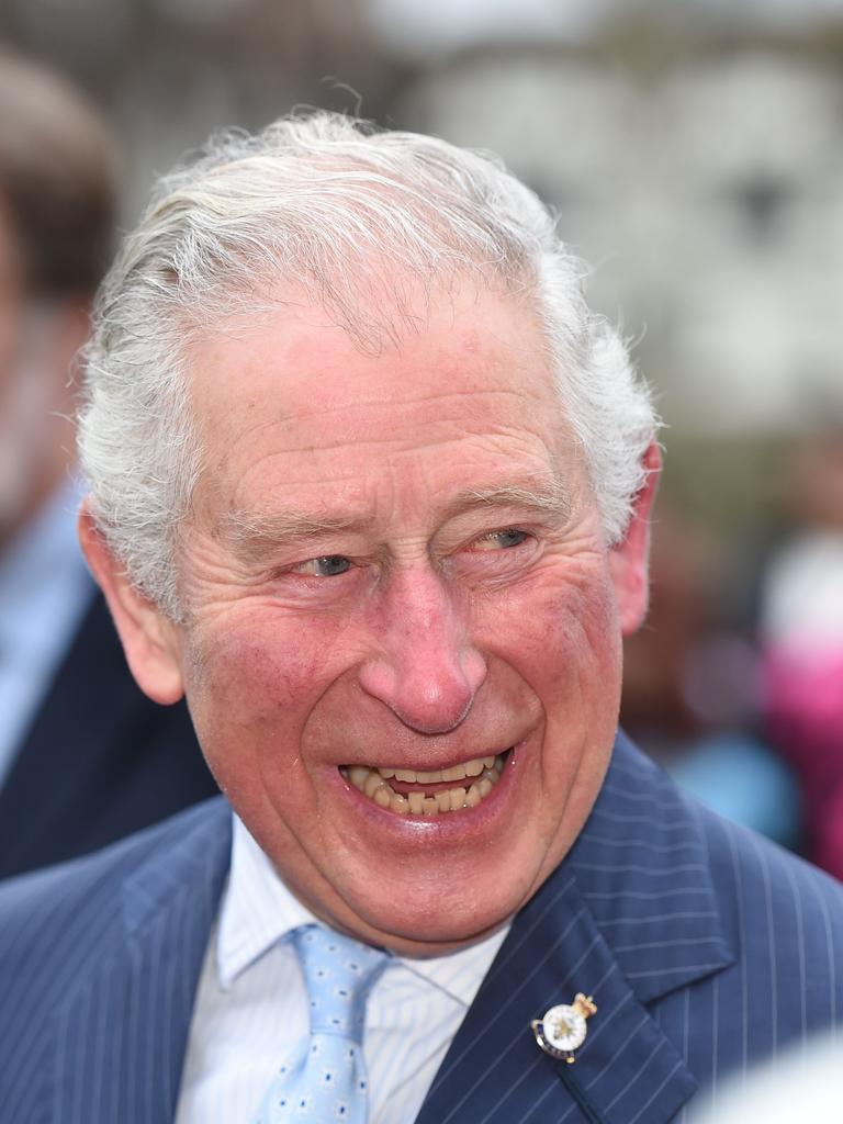 Prince Charles, who is older, had far milder symptoms. Picture: Eddie Mulholland / POOL / AFP