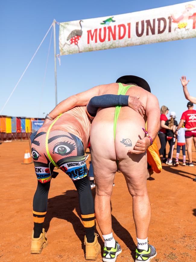 This was pretty standard behaviour at the Mundi Mundi Bash.