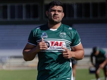 Titans backrower David Fifita was demoted to the Ipswich Jets. Picture: Supplied