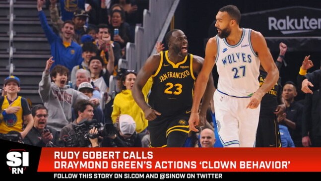 Draymond Green Suspended For Five Games After Choking Rudy Gobert ...