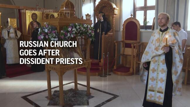 Russian Orthodox priests face persecution from state and church for supporting peace in Ukraine