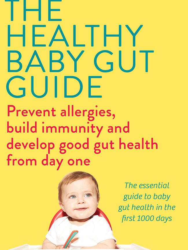 The Healthy Baby Gut Guide book by gastroenterologist Dr Vincent Ho