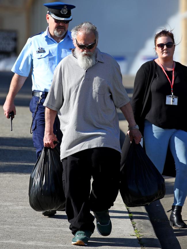 Michael Guider is released from Long Bay jail in 2019. Picture: Toby Zerna