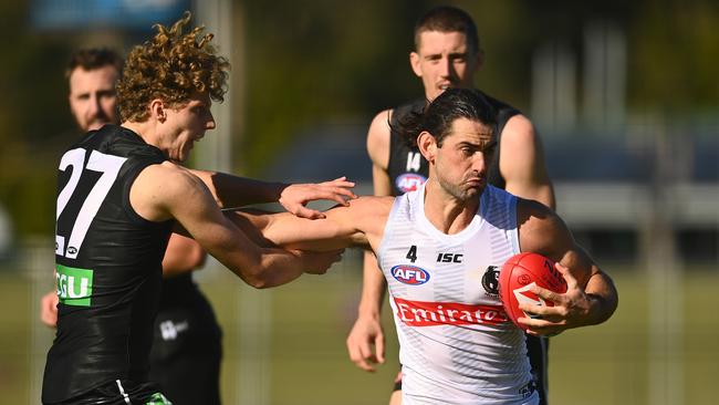 There’s only one Brodie Grundy to choose from in SuperCoach Draft. Picture: Getty