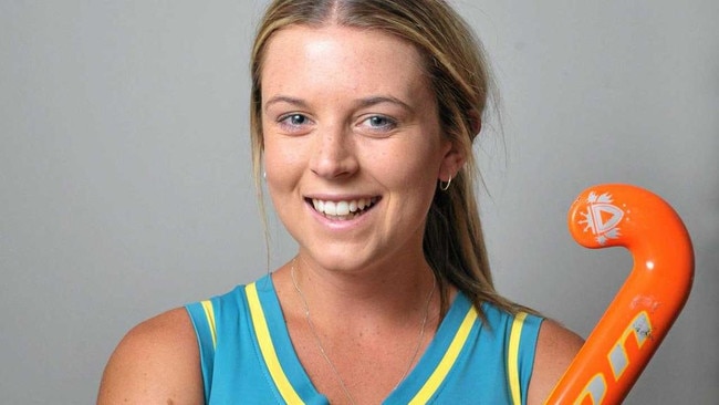 Australian under-23 hockey player Jordyn Holzberger. Picture Rob Williams