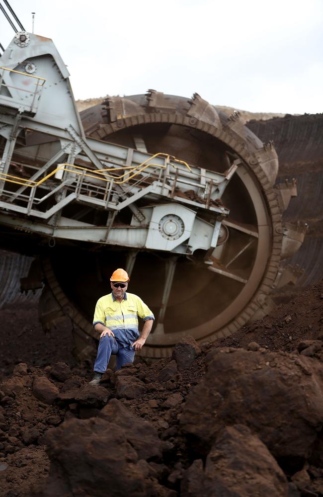 Dredge driver Patrick Fleming. Picture: Robert Cianflone/Getty Images