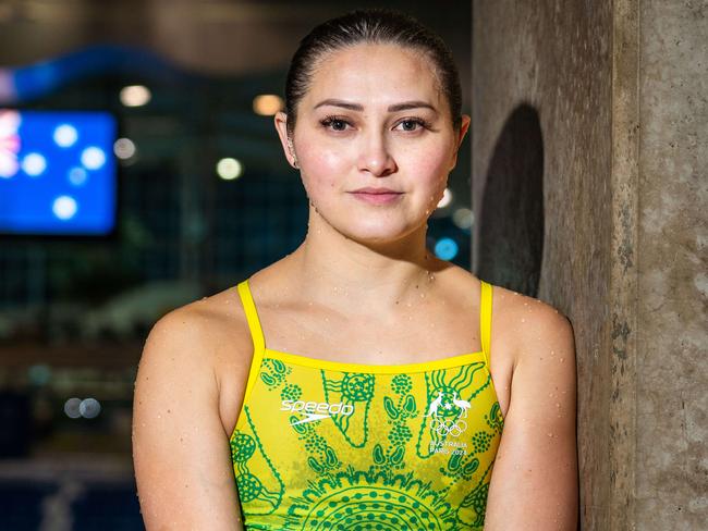 Australian diver Melissa Wu photographed at the Sydney Aquatic Centre ahead of the Paris Olympics 2024.Photo: Tom Parrish