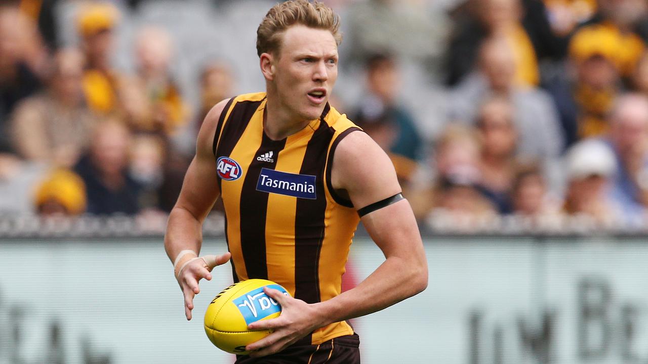 James Sicily in action for the Hawks. Picture: Michael Klein