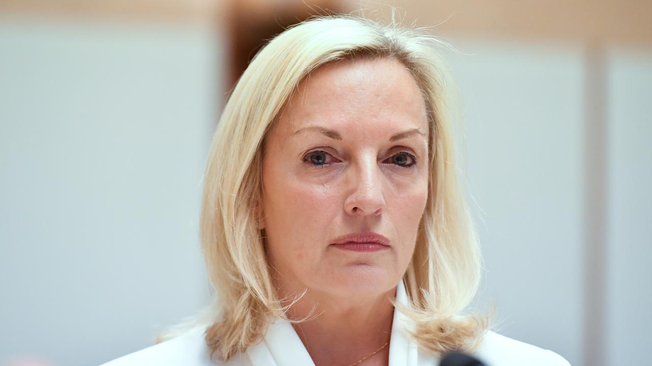 Former Australia Post CEO Christine Holgate told 7.30 on Wednesday the Aus Post chair should quit and Scott Morrison should apologise to her. Picture: Mick Tsikas. G