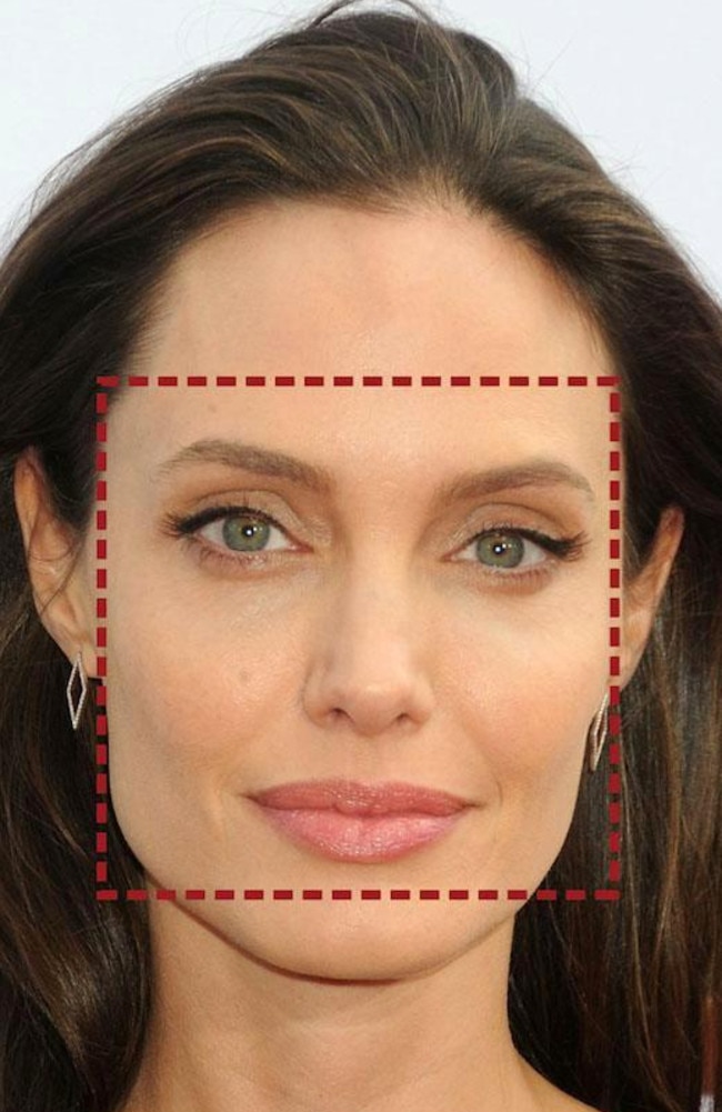 Angelina Jolie also has a square shaped face but it is less popular among women.