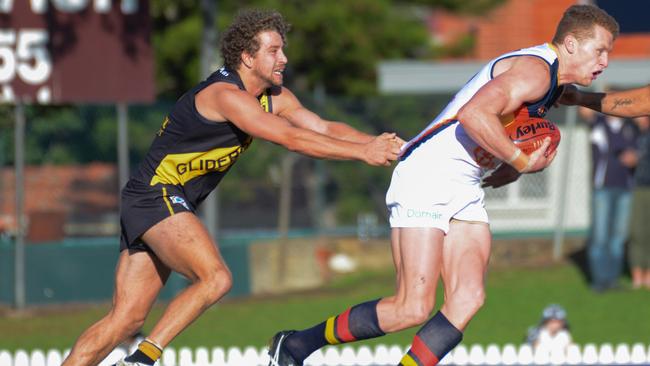 Adelaide says it sent Reilly O’Brien in for season-ending shoulder surgery so he would be fit to start next pre-season. Picture: Brenton Edwards (AAP).