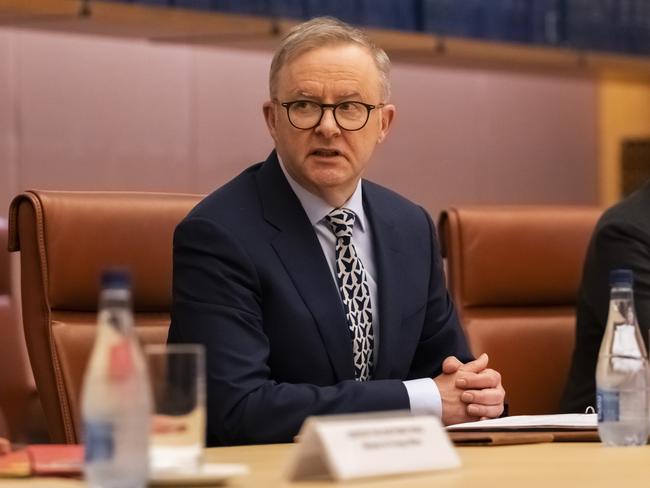 Anthony Albanese has refused to rule out winding back the stage three tax cut. Photo: Martin Ollman/Getty Images.