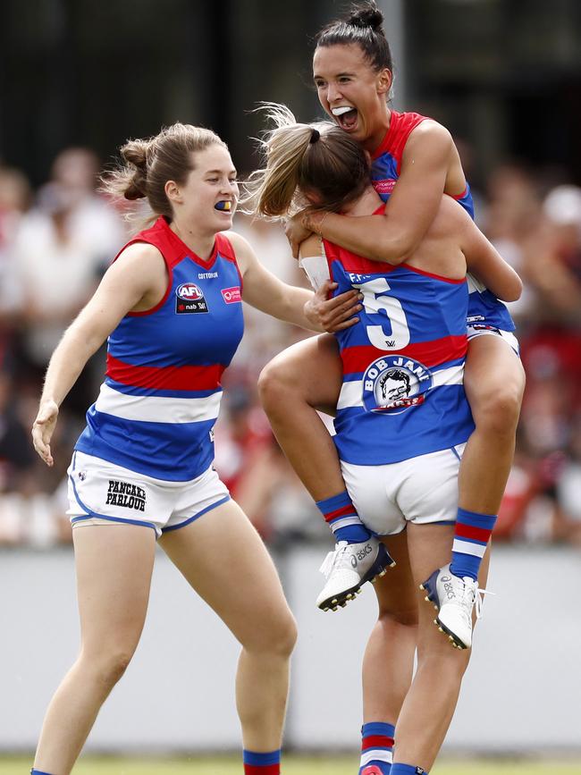 The AFL has upped its investment in the AFLW. Picture: Darrian Traynor/Getty