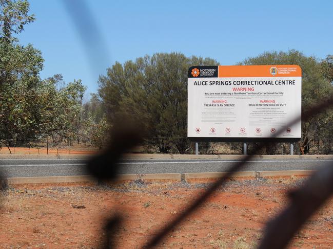 Alice Springs Correctional Centre. generic jail prison ntn. Picture: Jason Walls