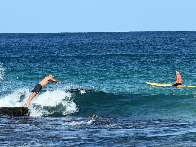 Bondi beachgoers. Picture: Jeremy Piper