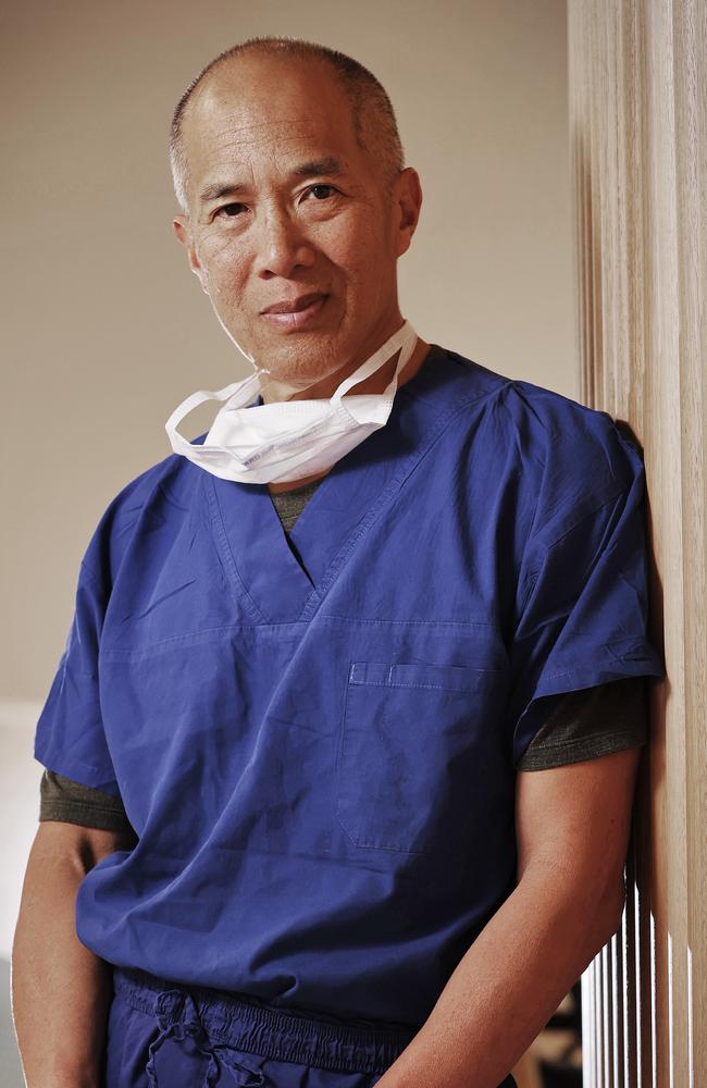 The US surgeon and expert on DIPG tumours criticised Dr Teo’s approach. Picture: Sam Ruttyn.