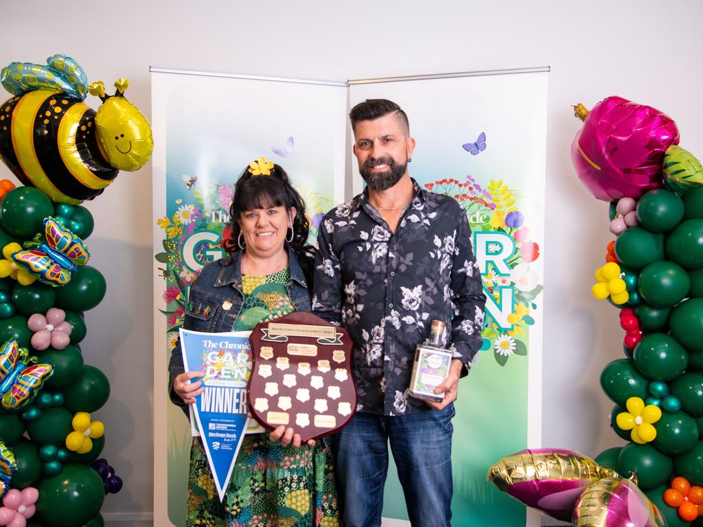 Lena and Stephen Traynor, winner ABC Southern Qld award.Chronicle Garden Competition, awards presentation at Oaks Toowoomba Hotel.Thursday September 14, 2023