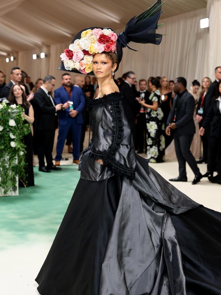 Zendaya. Photo by Dimitrios Kambouris/Getty Images for The Met Museum/Vogue