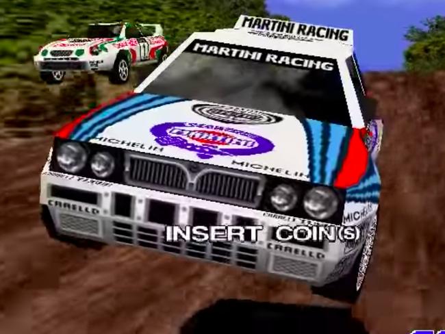 Lancia Delta in Sega Rally Championship