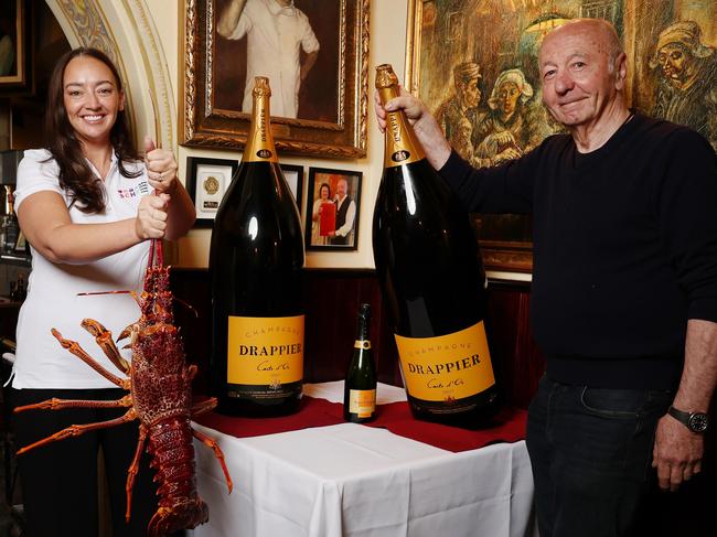 Massive champagne bottles to be popped at Sydney event