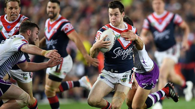 Luke Keary took control of the Roosters. (AAP Image/Joel Carrett)