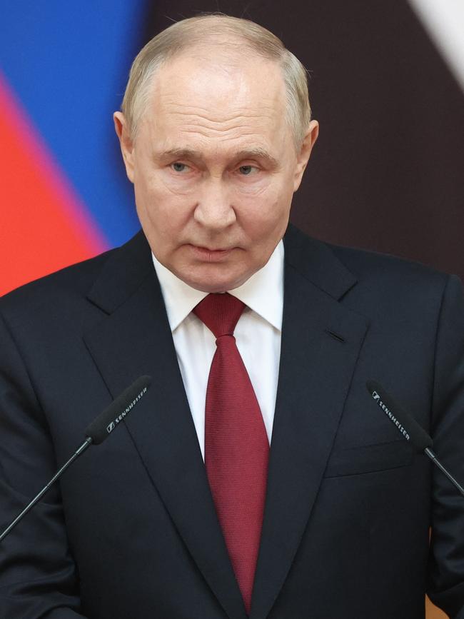 Russian President Vladimir Putin. Picture: AFP