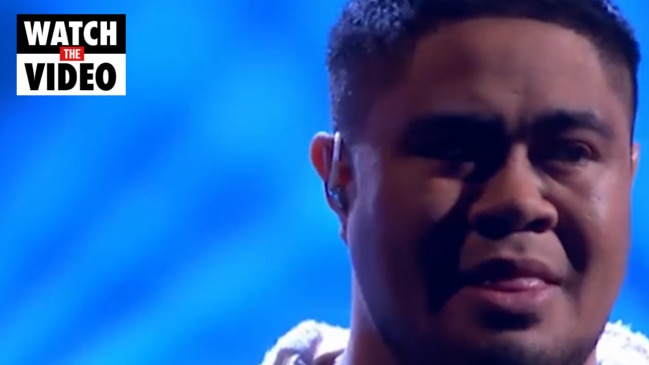 Jordan's emotional performance on The Voice (The Voice)