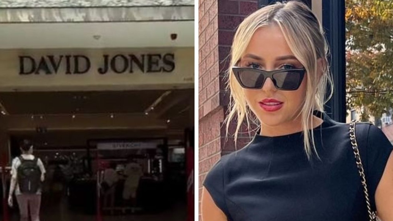 Shoppers flock to David Jones as cult British brand lands in Australia. Picture: Supplied