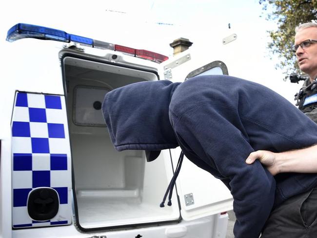Victoria Police arrest generic.