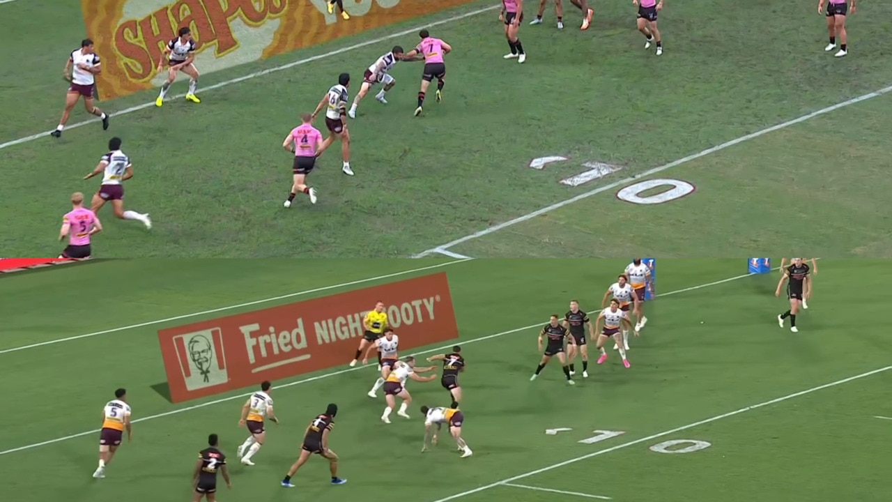 Cleary's 'eerie' Grand Final-like try against Broncos