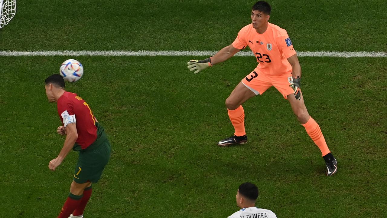 Cristiano Ronaldo epic free kick Goal vs spain 2018 _ Wc (portugal vs spain  3-3) on Make a GIF