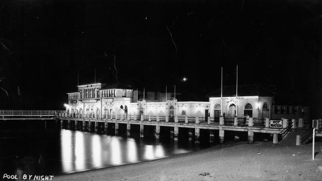 Manly Dressing Pavilion in the 1930s. Picture Northern Beaches Library