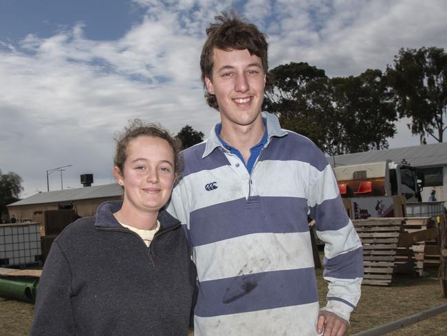 Josie Steel and Beau Harlan stopped for a quick snap at the 2024 Swan Hill Show Picture: Noel Fisher