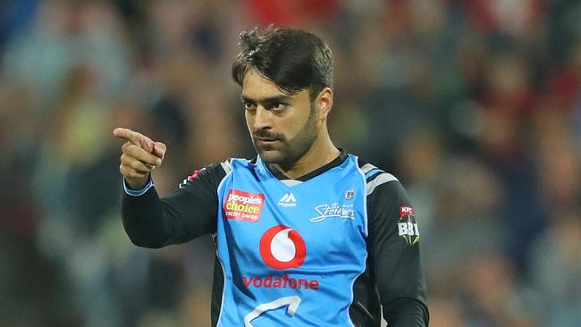 Rashid Khan is eager to get a Test match between Australia and Afghainstan at Adelaide Oval. Picture: Scott Barbour/Getty Images.