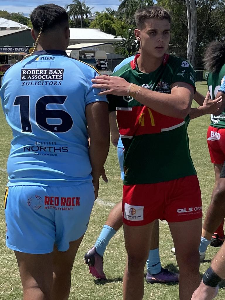 Norths and Wynnum-Manly had a close match in the Meninga.