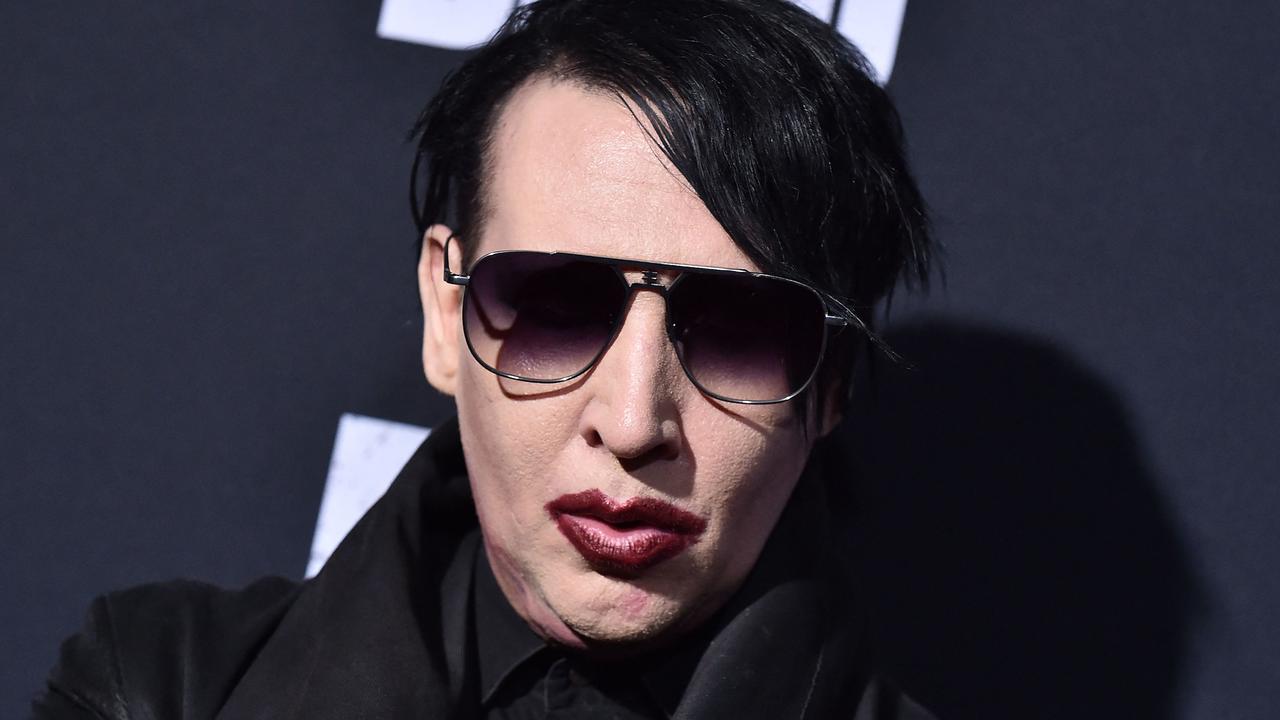 Marilyn Manson is being sued for allegedly sexually assaulting a 16-year-old girl in the ’90s. Picture: Lisa O'Connor / AFP