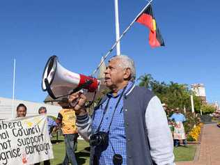 RAISING THE FLAG ISSUES: Two readers today weigh into the flag debate. Picture: Mike Knott BUNFLAG