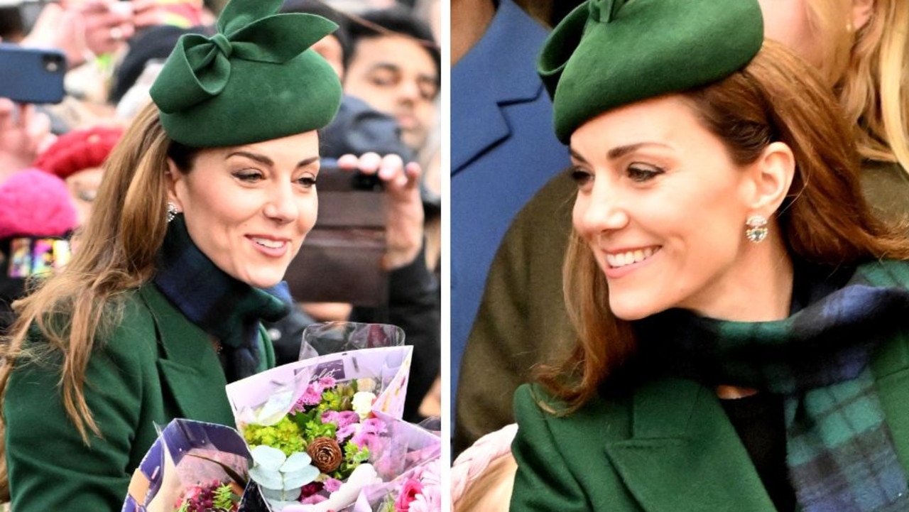 Kate stuns at royals’ Christmas service