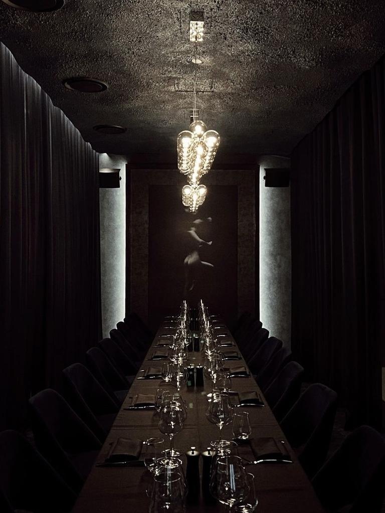 The upstairs private dining room at Blowfish in Broadbeach.