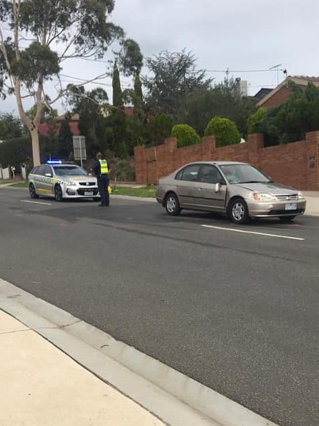 The driver is helping police with their investigation.