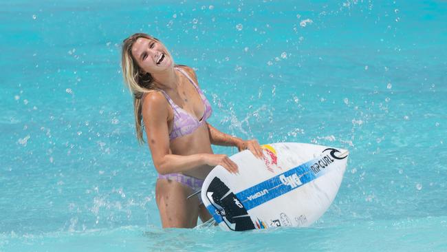 The Central Coast surfer will represent Australia alongside sporting legend Stephanie Gilmore in the upcoming 2023 WSL Championships in Hawaii. Picture: Rob Leeson.