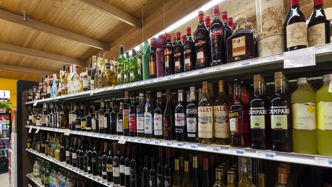 A man allegedly stole liquor from 19 different suburbs over six months.