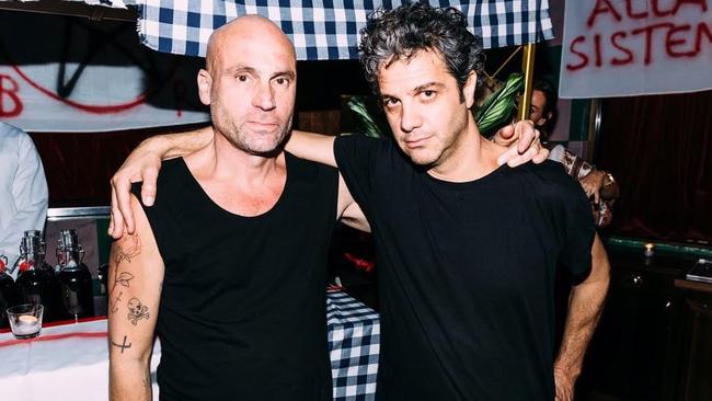 Maurice Terzini and Giovanni Paradiso will bring their Italo Dining and Disco Club to Melbourne. Picture: Supplied.