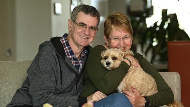 Tamra and Leon Betts, parents of Emma Betts, in the week of what would have been Emma's 30th birthday. Picture: Lyndon Mechielsen