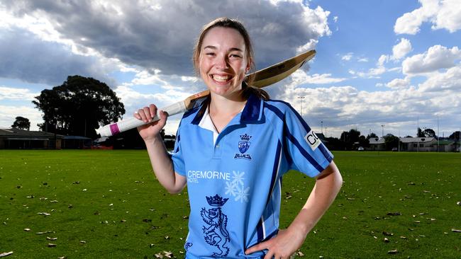 Sturt cricketer Annie O'Neil. Picture: Tricia Watkinson