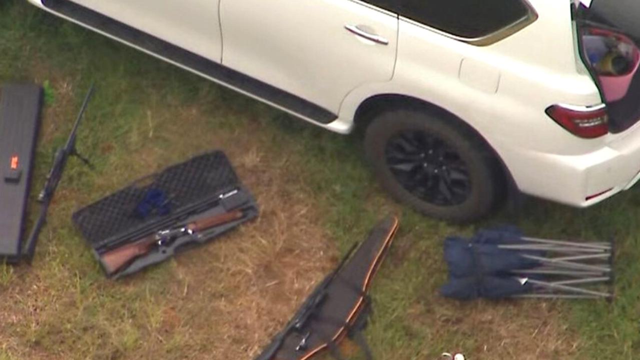 Police are investigating after a near-two hour shutdown of the Bruce Highway near Gympie following reports of gunfire. Picture 7News